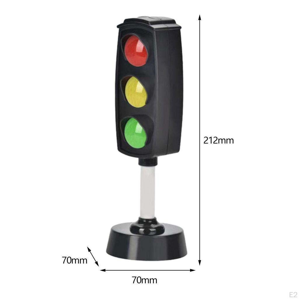 Compact Traffic Toy for Kids - Miniature Model with Learning Features
