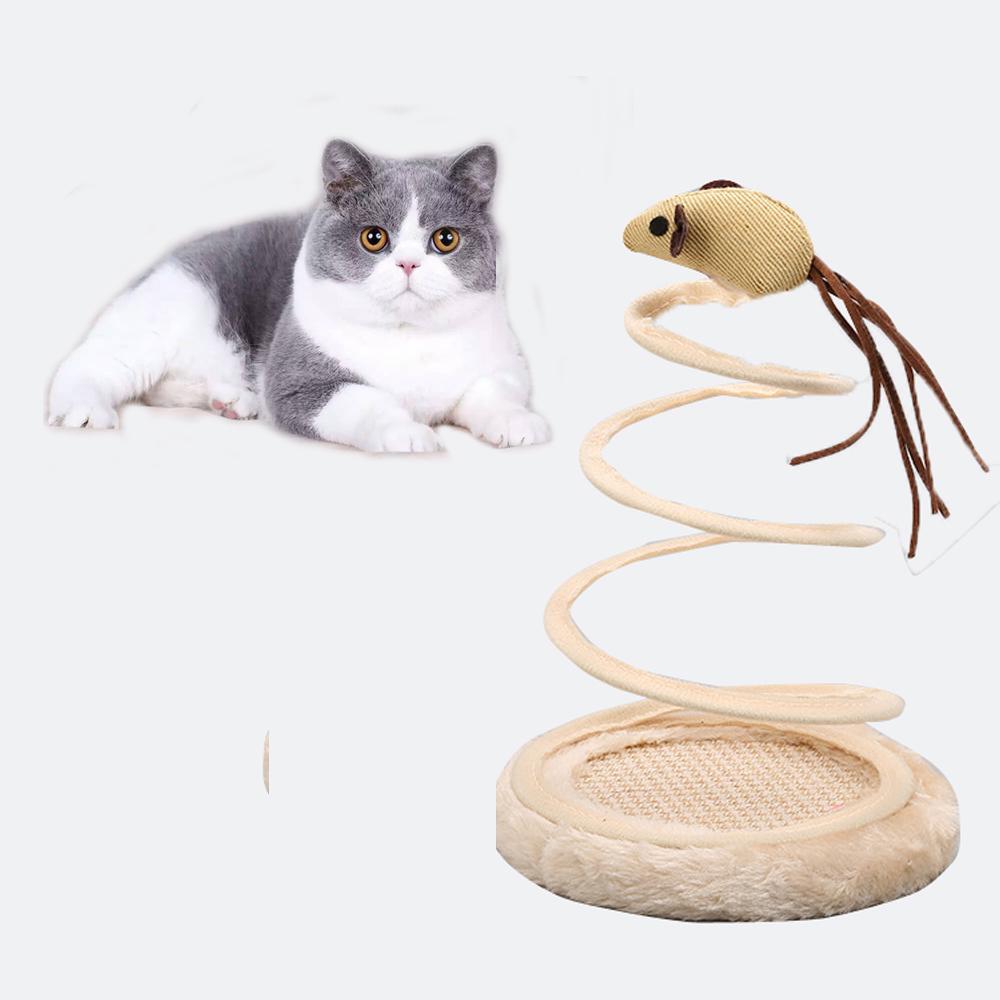 spiral cat toy