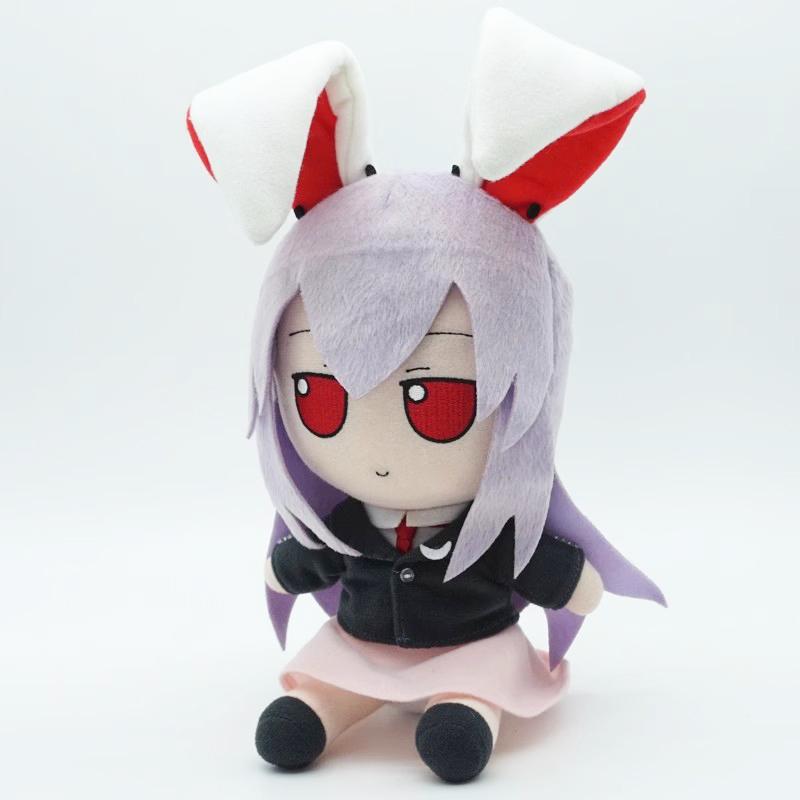 TouHou Project Fumo Reisen Udongein Inaba Plush Toy Stuffed Doll Moonrabbit Cartoon Figure Birthday Present Gift for Kids Fans