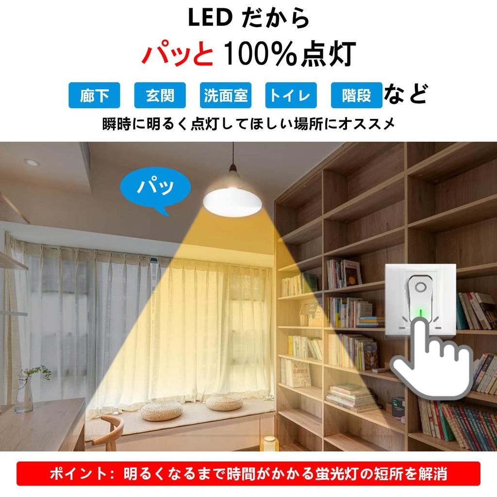 ORALUCE E17 LED Bulbs, 40W Equivalent, Warm White, Mini-Krypton Bulbs, Omnidirectional, Compatible with Sealed Fixtures, Downlights, Not Dimmer