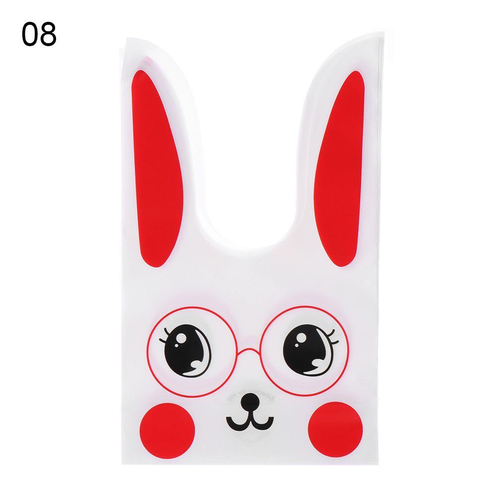 Decoration Bunny Ear Storage Pocket Biscuit Package Candy Bag Easter Rabbit Rabbit Cookie Bags