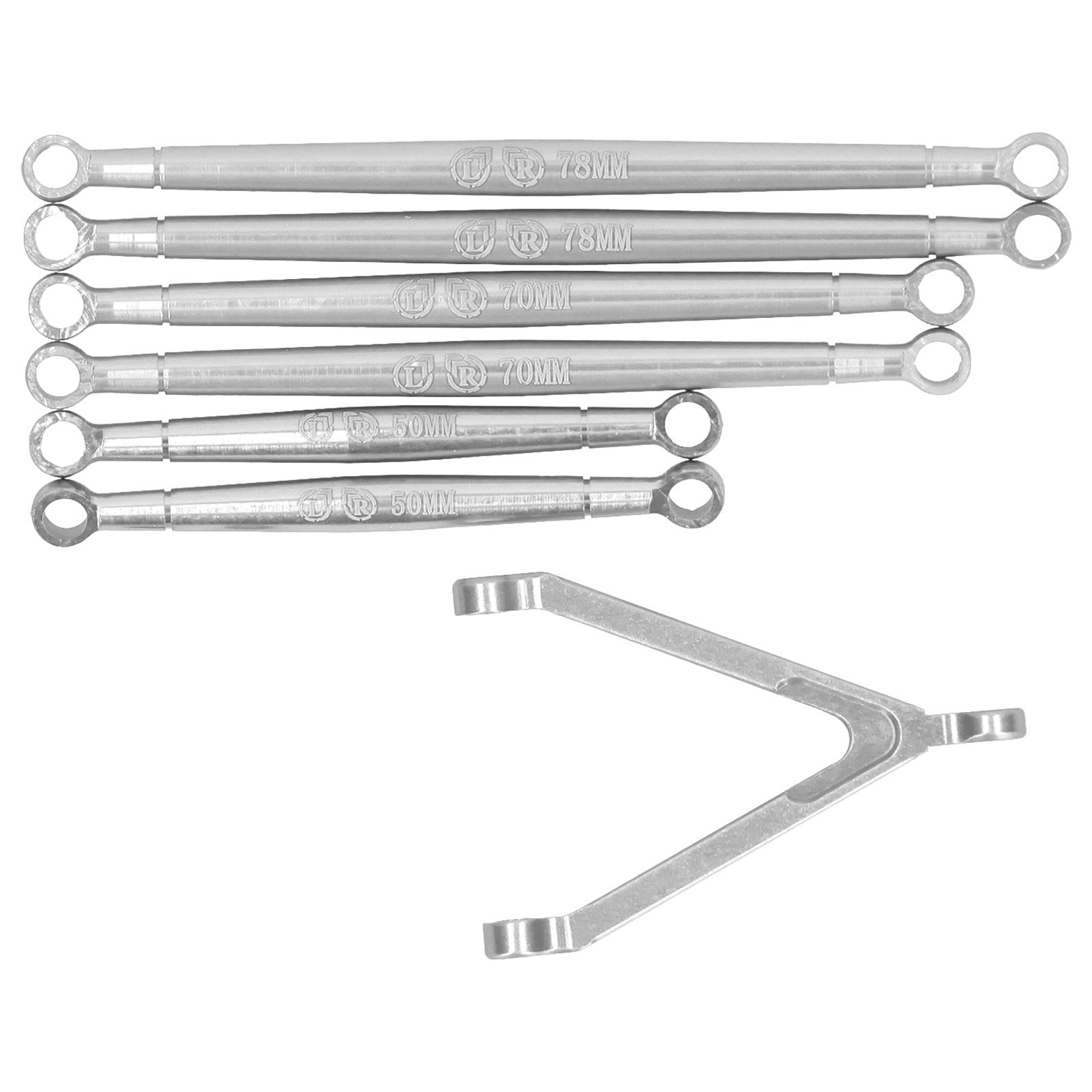 

Комплект тяг для радіокерованої машини, алюмінієвий сплав, опорна тяга, A-подібний кронштейн для JT Gladiator AXI00005 124