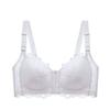 Front Lace Up, Oversized Bra, Thin and Comfortable, Plus Size Bra, No Steel Ring, Gathered Bra