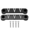 Front Axle Mudguard Plate Cover Trim Replacement for Yamaha NMAX 125 150 155 2015 2019Black
