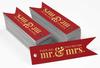 Inkdotpot Pack Of 100 Thank You From The New Wedding Favor Paper Tags Craft Real Gold Foil Hang
