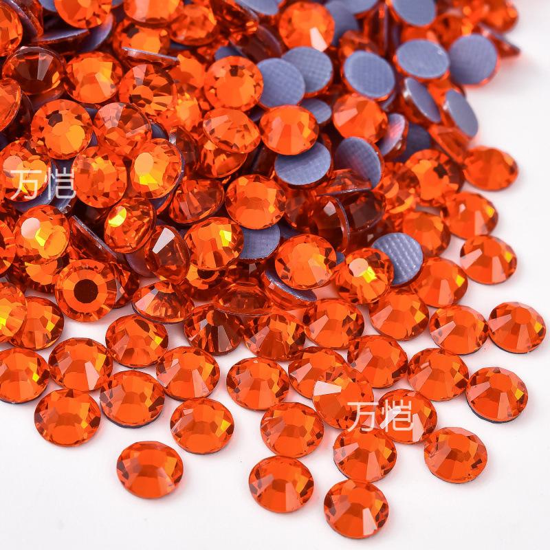 

Имитация австрийского горячего бриллианта, стеклянные стразы, термоклей, дно, чехол для мобильного телефона своими руками, косметические аксессуары для одежды SS6 1.9-2 1440pcs/bag