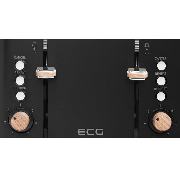 Тостер ECG ST 4768 timber black