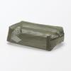 MUJI 3D Mesh Case Khaki S Ca.. 11 x 16 x 5 cm 84730405
