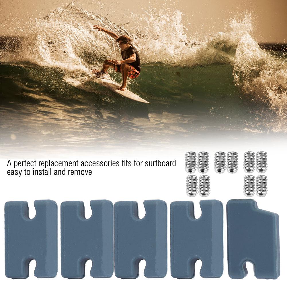 5 PCS Set PVC Fin Compatibility Kit Tab Infill Surfboard Accessories