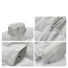 90 Daunenjacke Herren Locker Herbst und Winter Schlicht Vielseitig Stehkragen