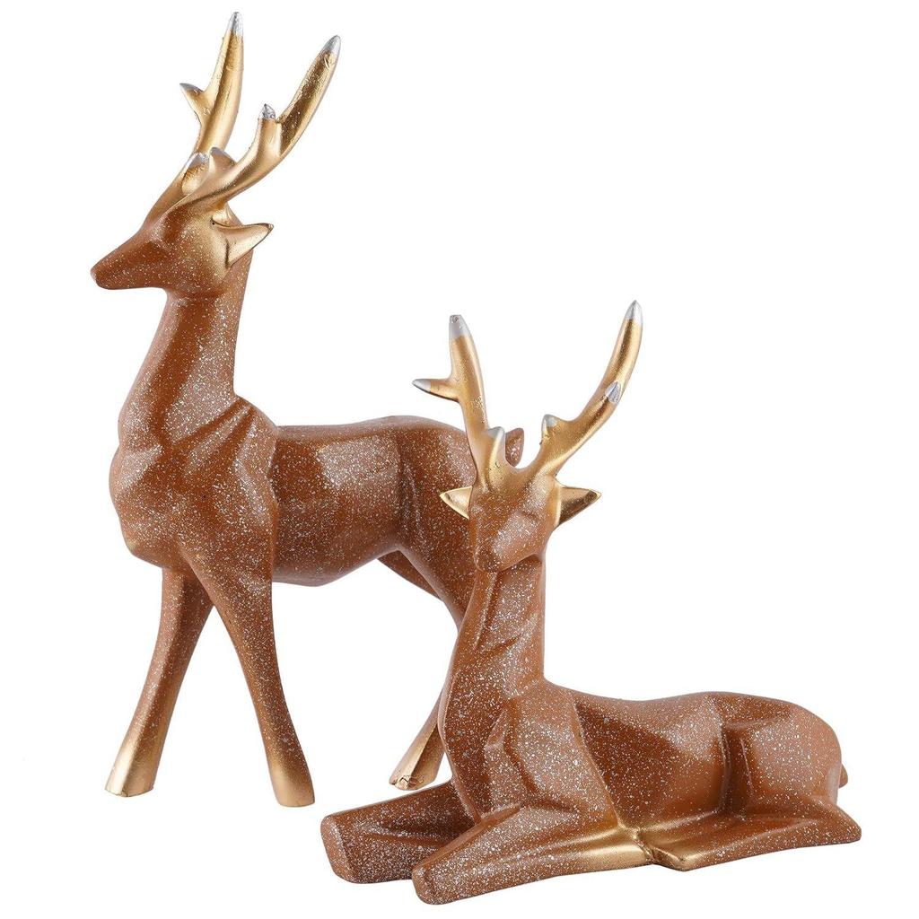 Deer Home Decor showpiece (Brown spot)