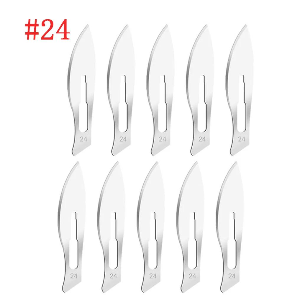 Carbon Steel Surgical Scalpel Blades+Handle Scalpel DIY Cutting Tool PCB Repair Animal Surgical Knife Dropshiping Surgical Knife