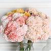 27Heads 30cm Artificial Hydrangea Bouquets Fake Flowers Bridal Bridesmaid Holding Flowers Photograph Props Wedding Party Garden Home Decoration
