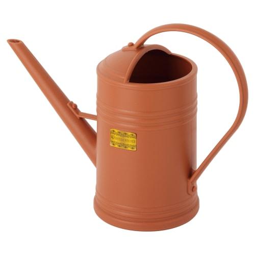 Iris Ohyama Watering Can Pitcher British Terracotta Brown BTW-15