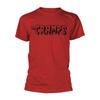 CRAMPS, THE - LOGO (RED) RED T-Shirt X-Large