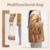 Leather Bicycle Storage Bag Waterproof Bike Hanging Bag Cycling Saddle Bag  Cycling Accessories