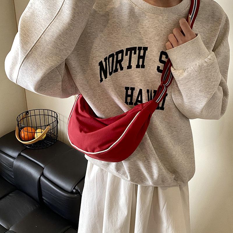 Shangxin Messenger Bag Women'S Bag Trendy Simple Underarm Bag Women'S Lightweight Large-Capacity Shoulder Messenger Bag