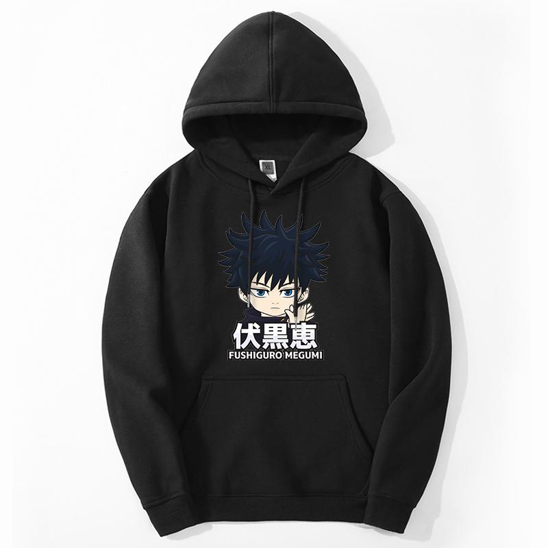 

Jujutsu Kaisen Manga Graphic Printed Hoodies Vintage Oversized Hooded Sweatshirt Long Sleeves Cotton Hoodie Men Women Clothes 3XL