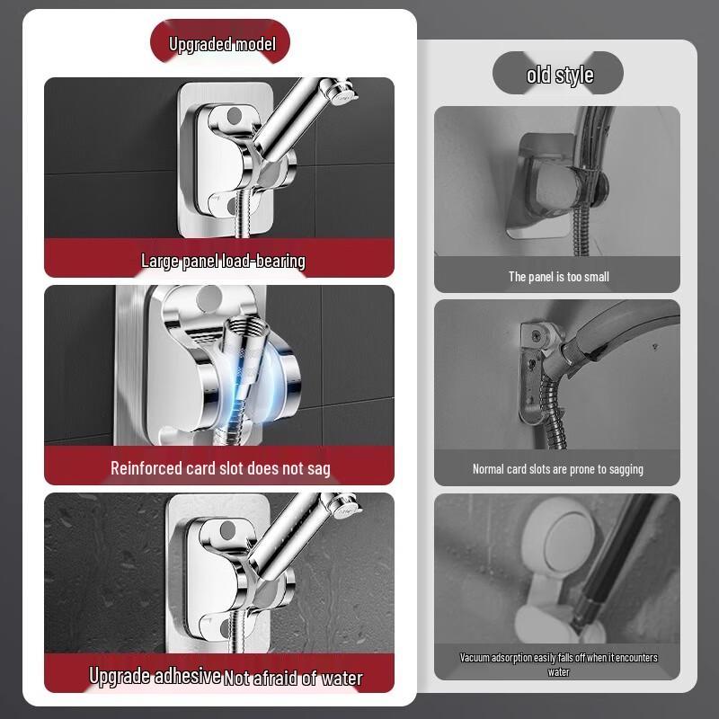 ZISIZ Adjustable Shower Head Holder