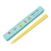 Skater Chopsticks and Chopstick Case Set, Disney Winnie the Pooh, Retro Cafe, 18cm, Antibacterial, F