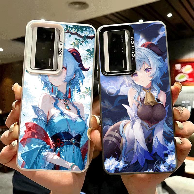 Genshin Impact Ganyu Shockproof Phone Case for Xiaomi Poco X7 X6 X5 X3 Pro F7 Ultra M8 Redmi 15C 15 14C 13C 12C 10C 13 12 10
