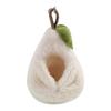 Hamster Bed Pet Nest Small Animals Accessories Hamster Cage Winter Warm Bed Hamster Plush Hammock Parrot Cage Pendant Decoration