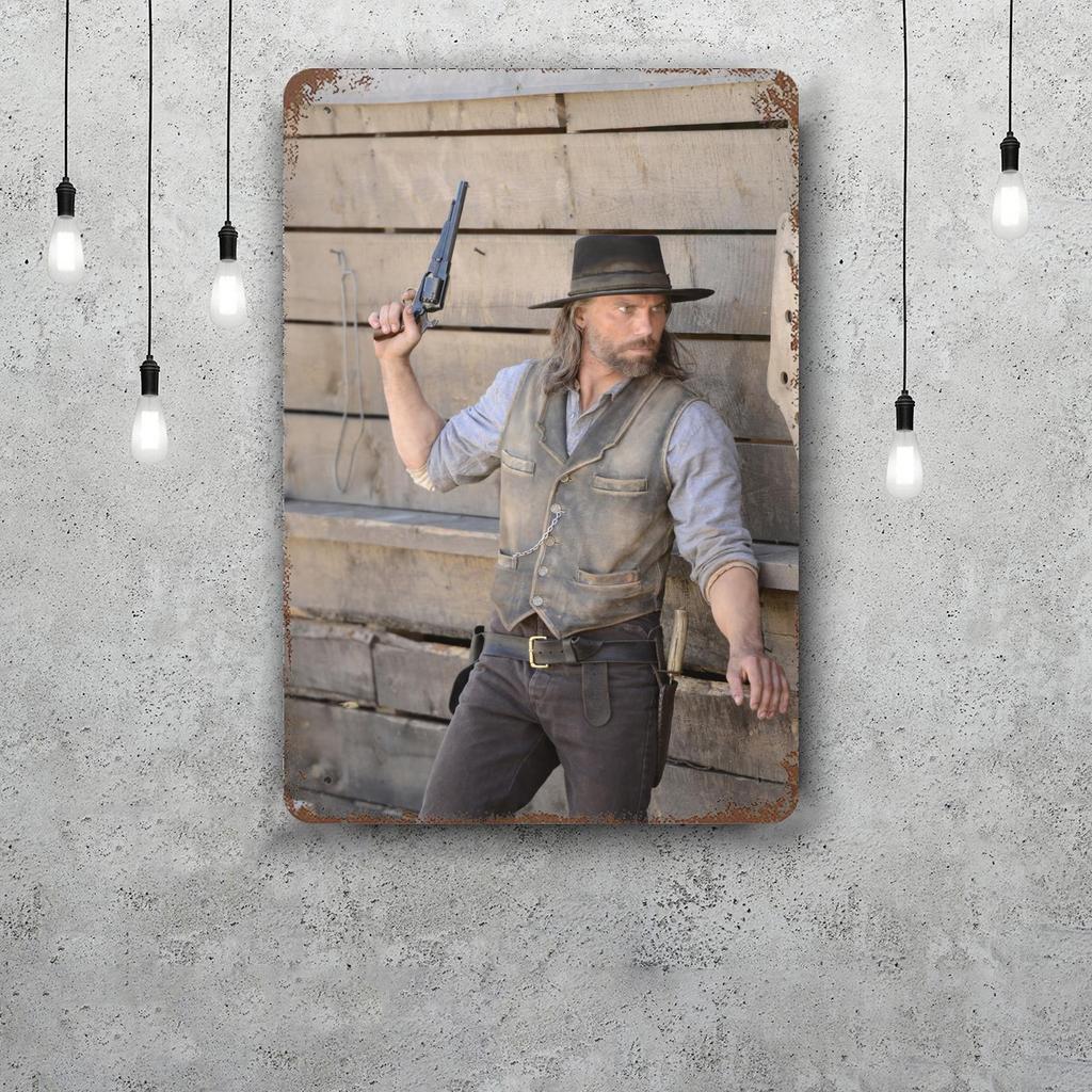 outlaw josey wales Metal Signs wall decor Vintage Tin Signs Captain Metal Poster Decor for Bar Pub Club Wall Decoration