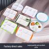 10.8-inch Melamine 3-Compartment Divided Dinner Plate