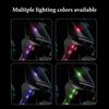 Mini Solarleuchte für Auto Mini LED Blinklicht für Auto und Motorrad Intelligenter Vibrationssensor Sofortiges Einschalten Automobil