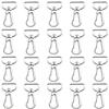 [Craft Parts Shop] 20mm & 19mm Snap Hooks (Silver), 20 Pieces, Shoulder Belt & Keychain