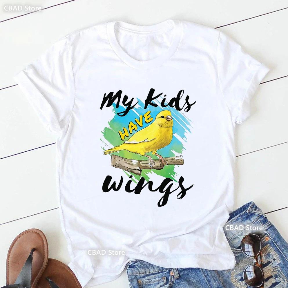 Cute Cockatielsparrot Bird Lovers Print T Shirt Girls Sunflower Flowers Tshirt Unisex Harajuku Kawaii Clothes Summer Tops Tee