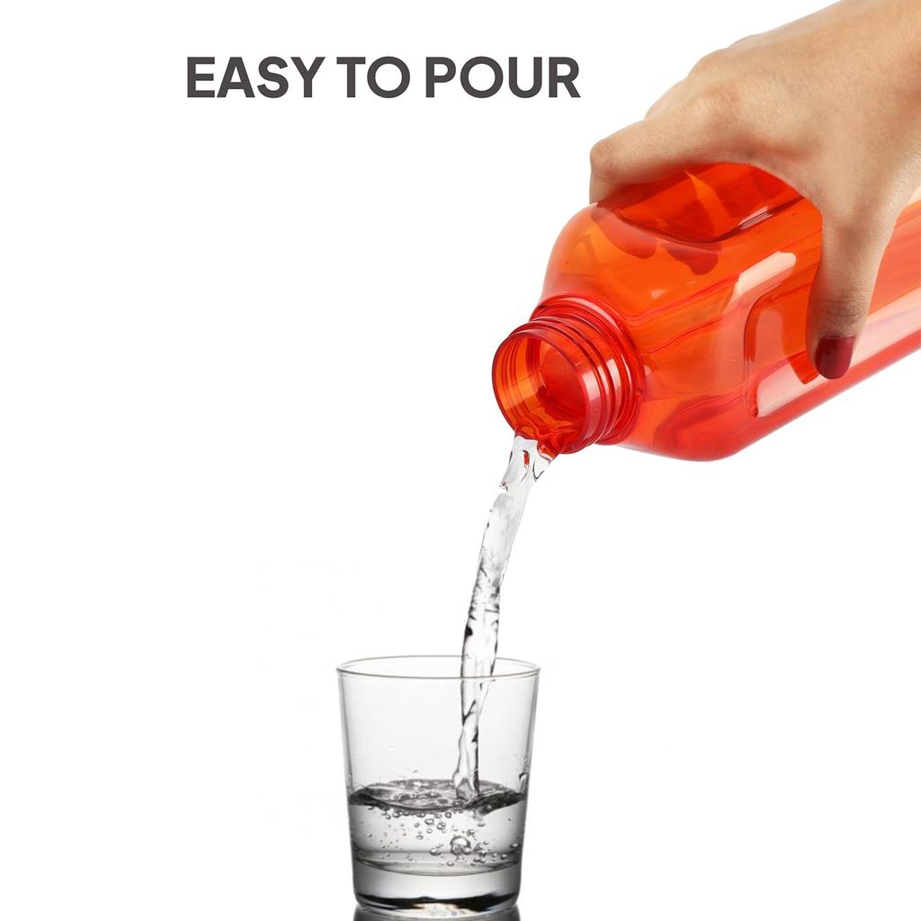 CELLO Unbreakable Bpa-Free Water Bottles Set Of 3 | 1000Ml Leakproof Kitchen Storage | Sleek Ergonomic Design For Home Gym Office