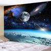 Galaxy Planet Scenery Tapet Vegghengende Soverom Stue Hall Veggmaleri Tapet Gothic Home Decoration