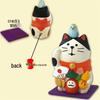 Japanese Zakka Milk Carton Hot Spring Cat Mini Resin Ornament for Miniature Photography