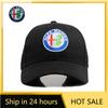 Car Sticker For Alfa Romeo 159 147 Embroidered Sun Hat Outdoor Sports Hip Hop Hat Baseball Caps Casual Car Stickers For Alfa Rom XE0