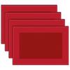 Classic Collection Linen Placemat for Dining Table - Heat Insulation Pad for Living Room and Restaurant Decor