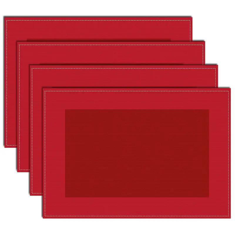 Classic Collection Linen Placemat for Dining Table - Heat Insulation Pad for Living Room and Restaurant Decor