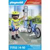 PLAYMOBIL 71732 Policjant rowerowy ze stacją ładującą, Action Heroes, Policjanci, 15 elementów, Od 4 lat