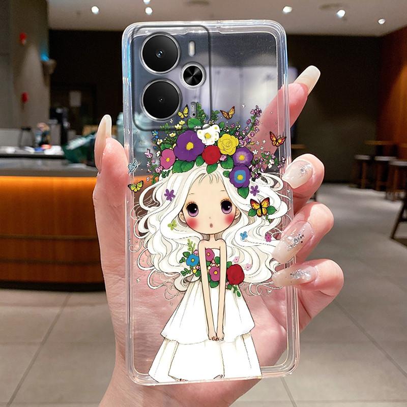 Hülle Für Realme 14 5G 14T 2025 Handyhülle Luxus Drache Niedlich Cool Jungen Mädchen Weiche Abdeckung Realme14 Realme14T Transparente Hüllen