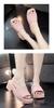 Women's Fashionable Thick-Soled Wedge Sandals: Non-Slip Outdoor/Indoor High-Heeled Summer Beach Slippers