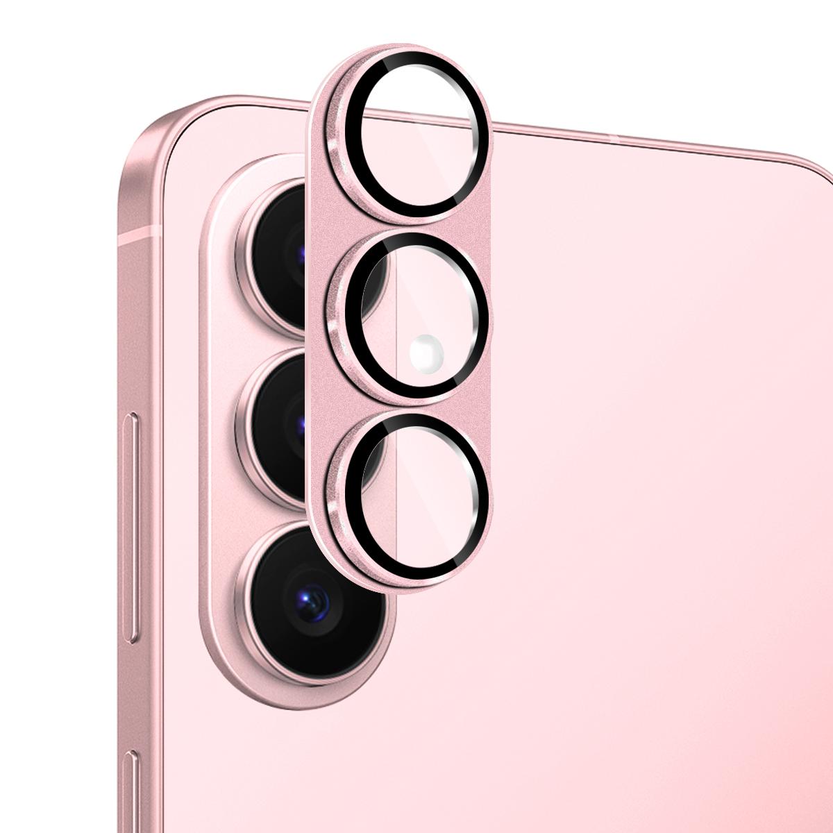 For Samsung Galaxy S26 ENKAY HAT PRINCE Camera Lens Protector Matte AR Metal + Tempered Glass Lens Film