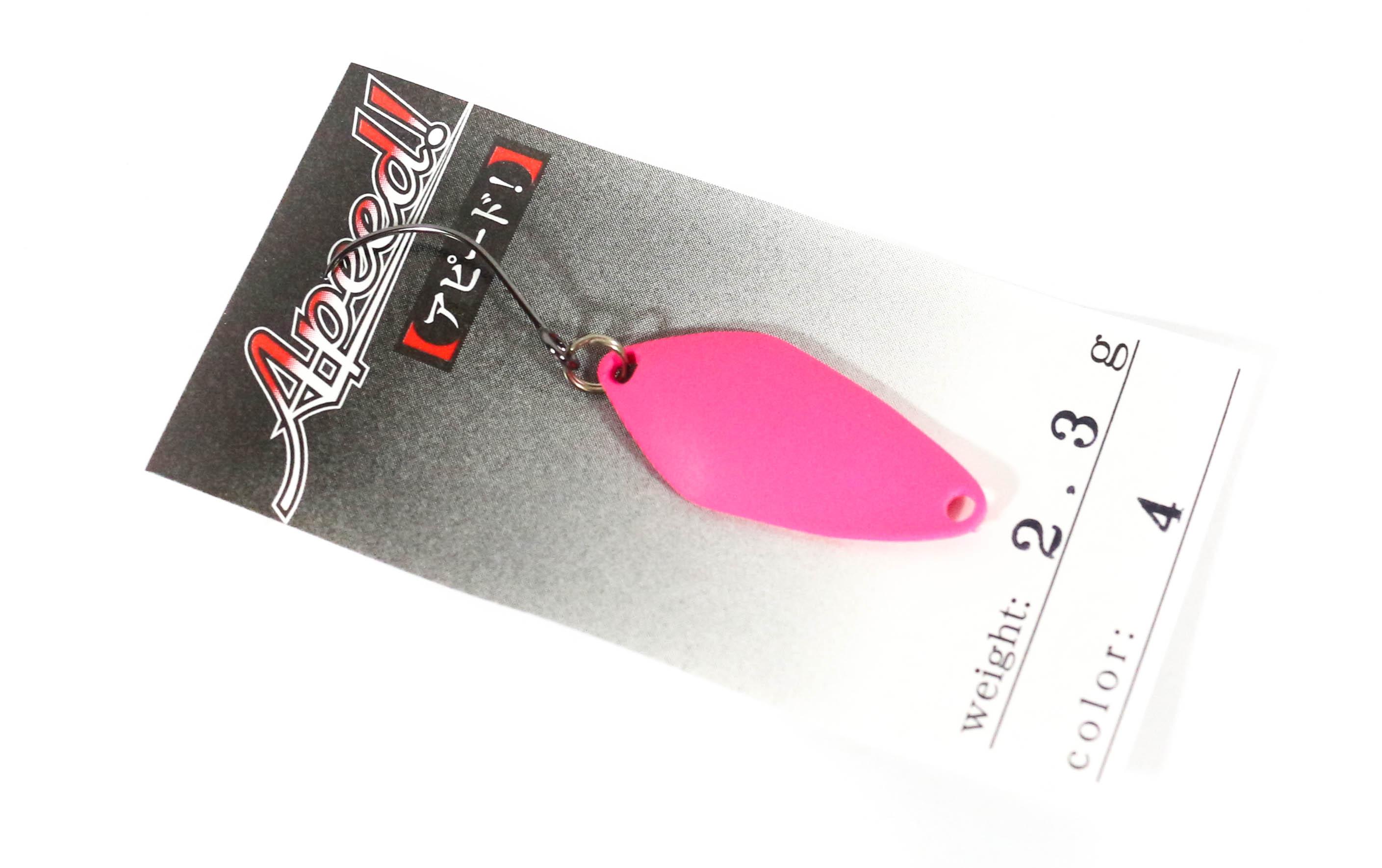 

Ложка для форели Jackall Timon Apeed 2,3 грамма 4 Keiko Pink (2212)