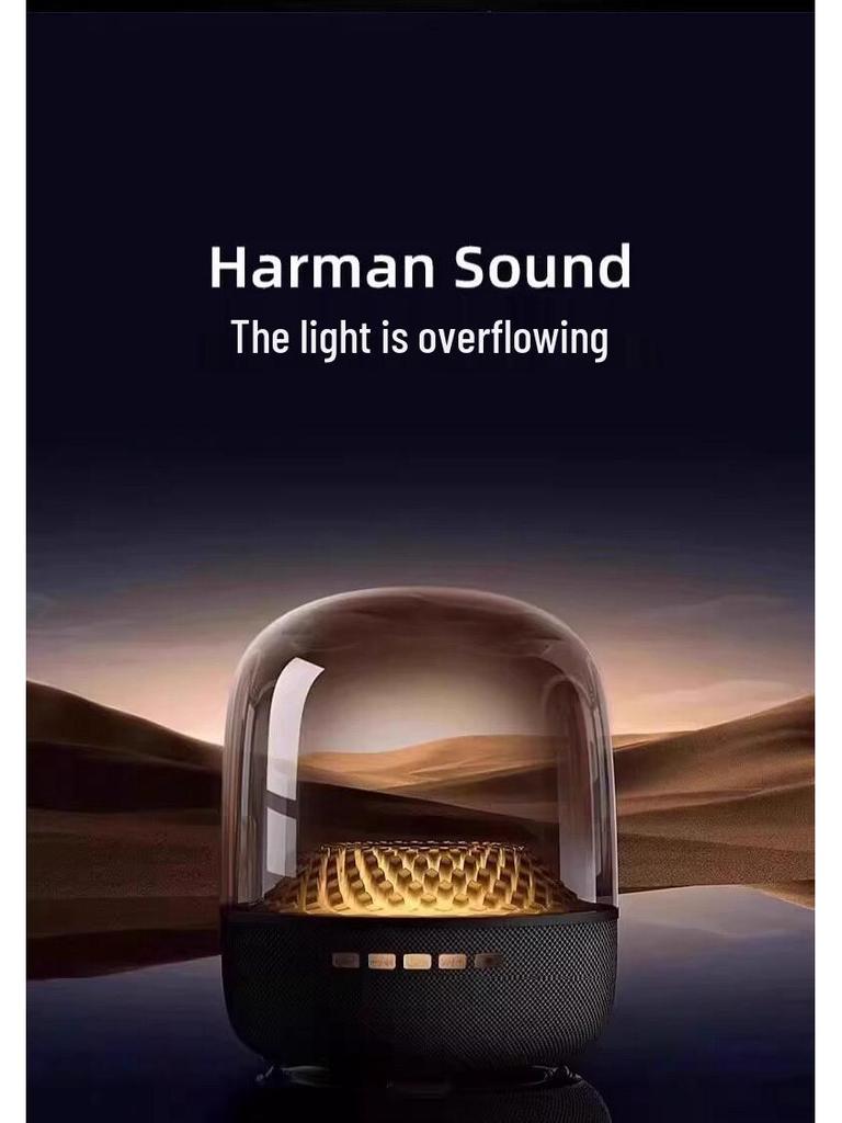 Huaqiangbei Manhattan Bluetooth Glazed Speaker - Crystal 2025 New Subwoofer