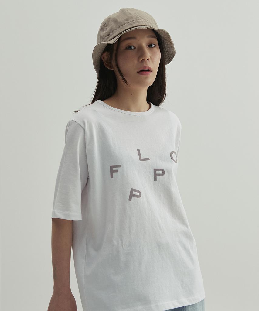 Peullopiendiseukeu Floppy Logo Tee _White