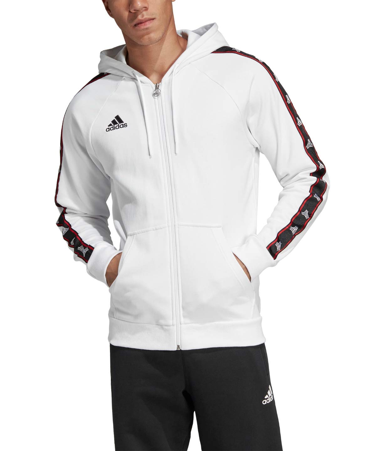 

Свитшот Adidas Tango Street с лентой Футбольная куртка Белый Размер Размер Капюшон, Мужской FRW16, (DT9875), Ж/М (Япония М)