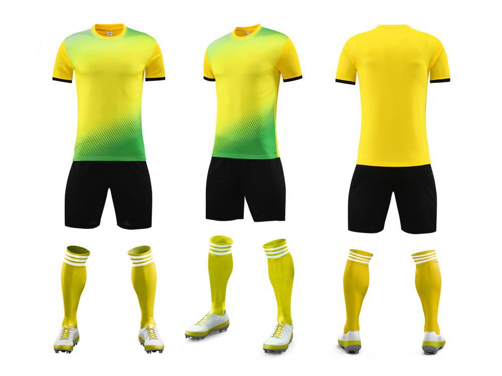 New Adult Football Jersey Summer Football Training Jersey Men'S Game Sports Suit Clothing Color Matching Jersey