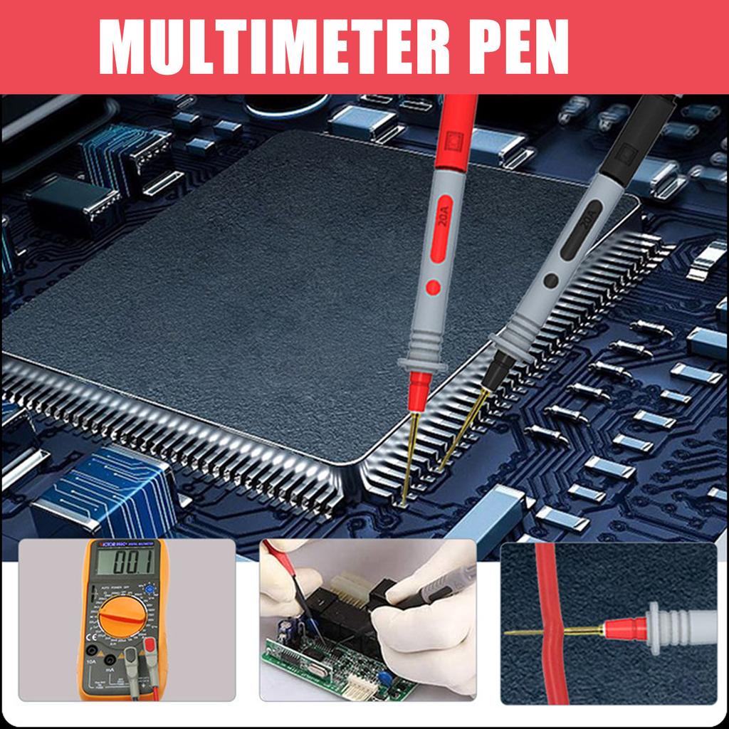Multifunctional Test Leads High Sensitivity Probes Precision Multimeter Probe for Voltage Current Resistance Measurement