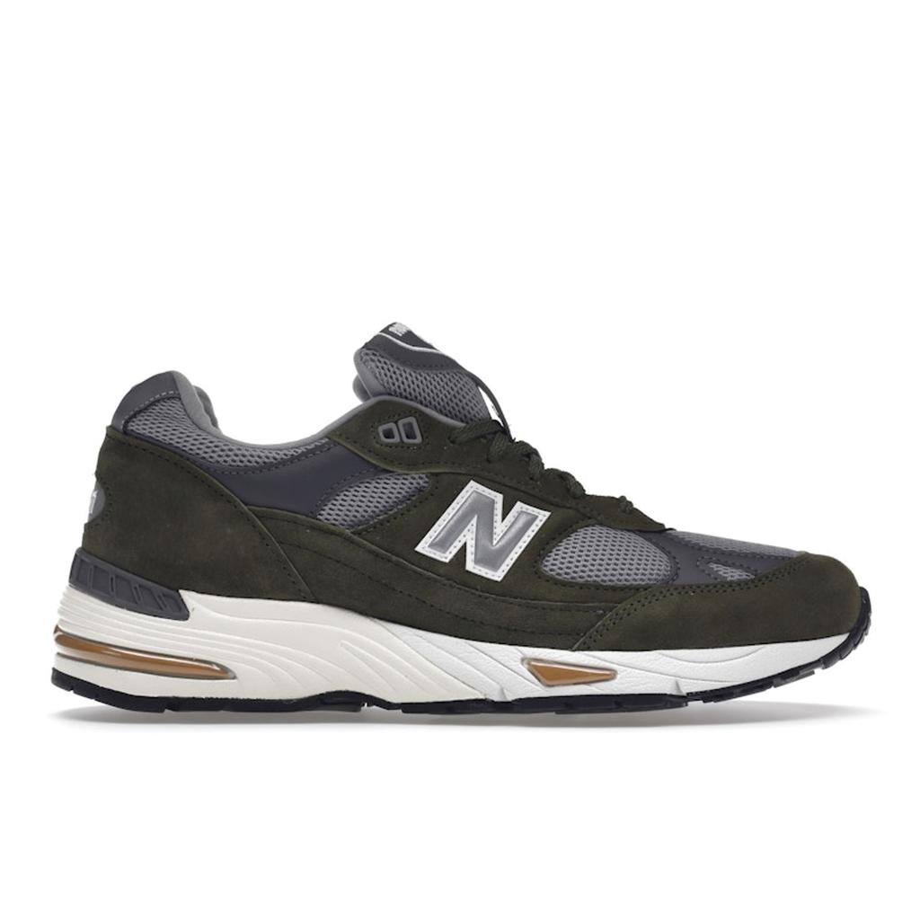 New Balance 991 Made In England Green Grey Men Sneakers Tan M991GGT