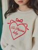 Sweet Korean Embroidered Bow Two-Piece Sweater Set for Women, Spring/Autumn