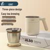 Jiate 316L Stainless Steel Tea Infuser Thermos Mug